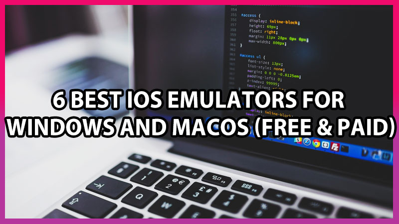 iphone emulator for mac free