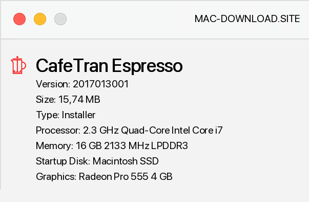 espresso css mac torrent